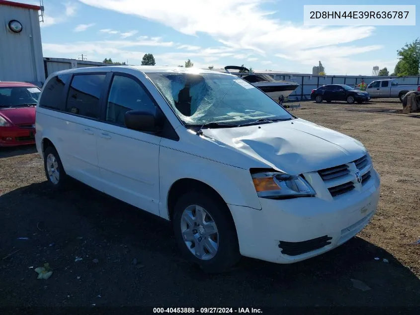 2009 Dodge Grand Caravan Se VIN: 2D8HN44E39R636787 Lot: 40453888