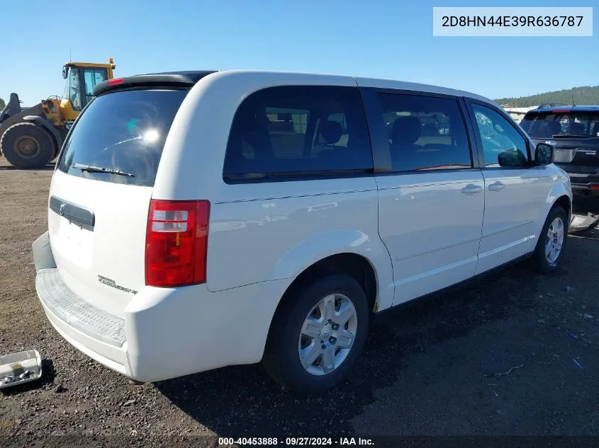 2009 Dodge Grand Caravan Se VIN: 2D8HN44E39R636787 Lot: 40453888