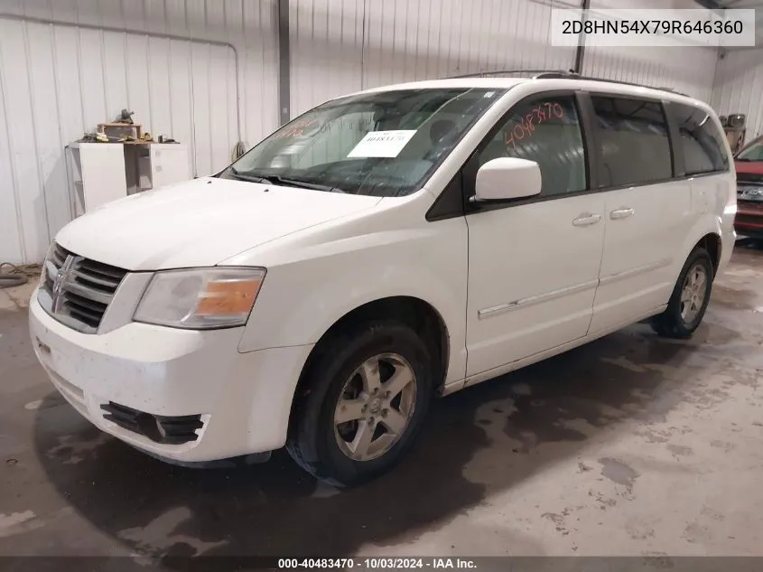 2D8HN54X79R646360 2009 Dodge Grand Caravan Sxt