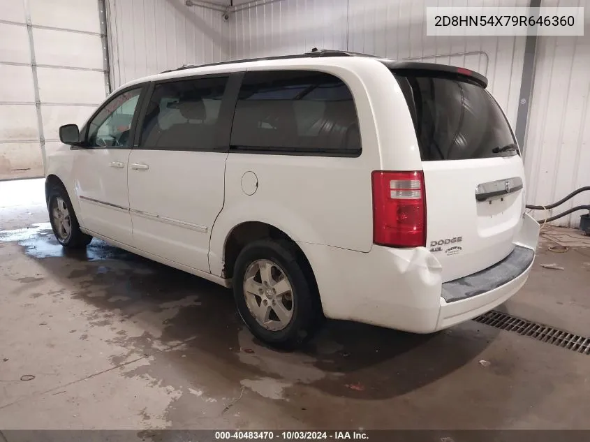 2D8HN54X79R646360 2009 Dodge Grand Caravan Sxt