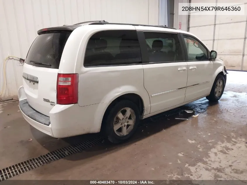 2D8HN54X79R646360 2009 Dodge Grand Caravan Sxt