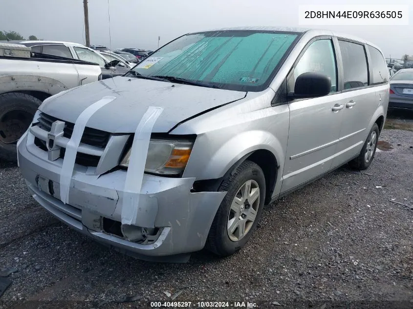 2009 Dodge Grand Caravan Se VIN: 2D8HN44E09R636505 Lot: 40495297