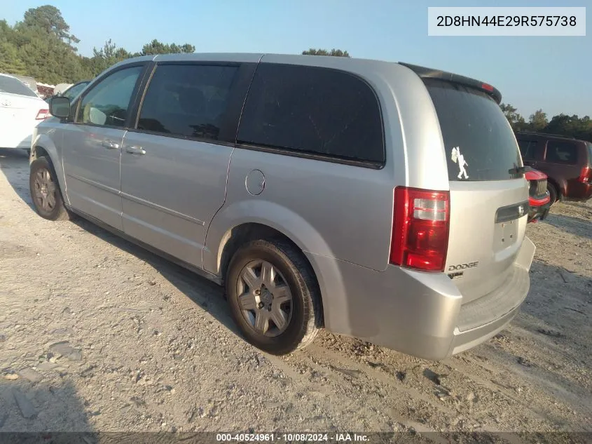 2009 Dodge Grand Caravan Se VIN: 2D8HN44E29R575738 Lot: 40524961