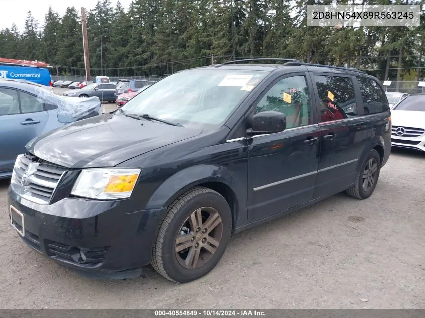 2009 Dodge Grand Caravan Sxt VIN: 2D8HN54X89R563245 Lot: 40554849