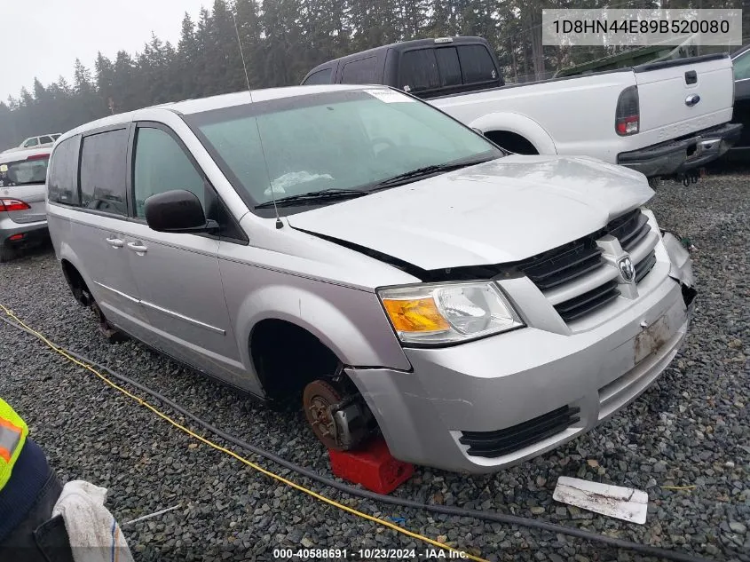 2009 Dodge Grand Caravan Se VIN: 1D8HN44E89B520080 Lot: 40588691