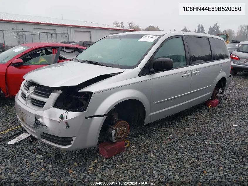 2009 Dodge Grand Caravan Se VIN: 1D8HN44E89B520080 Lot: 40588691