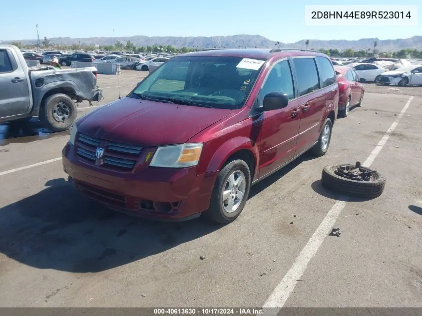 2009 Dodge Grand Caravan Se VIN: 2D8HN44E89R523014 Lot: 40613630