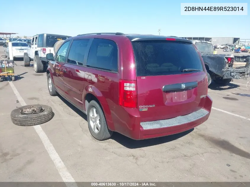 2009 Dodge Grand Caravan Se VIN: 2D8HN44E89R523014 Lot: 40613630