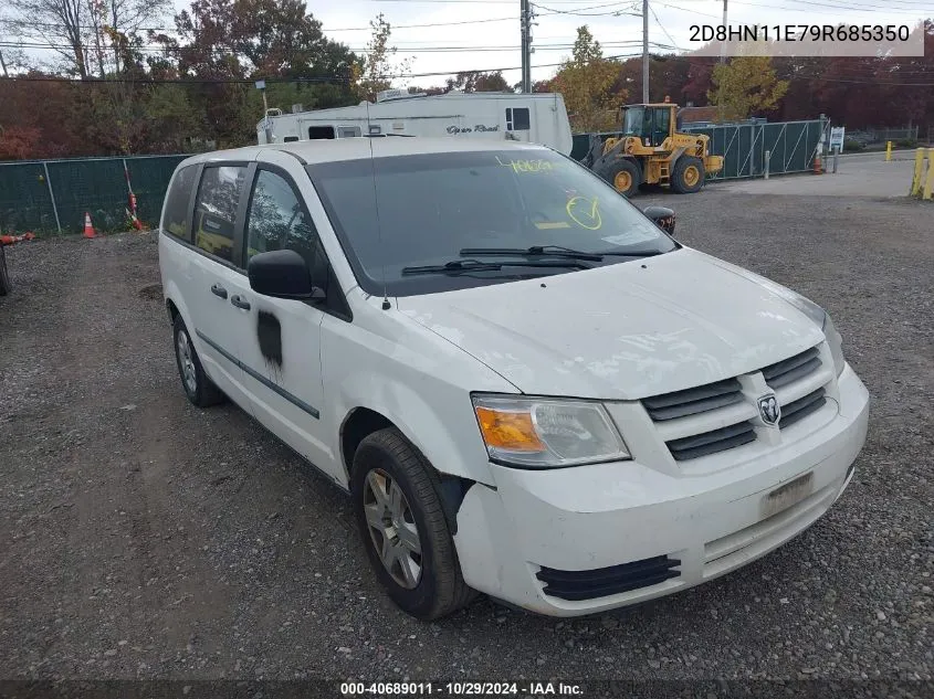 2009 Dodge Grand Caravan Cv VIN: 2D8HN11E79R685350 Lot: 40689011