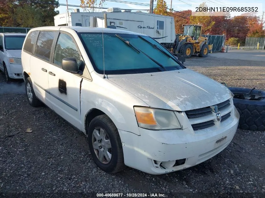 2009 Dodge Grand Caravan Cv VIN: 2D8HN11E09R685352 Lot: 40689677