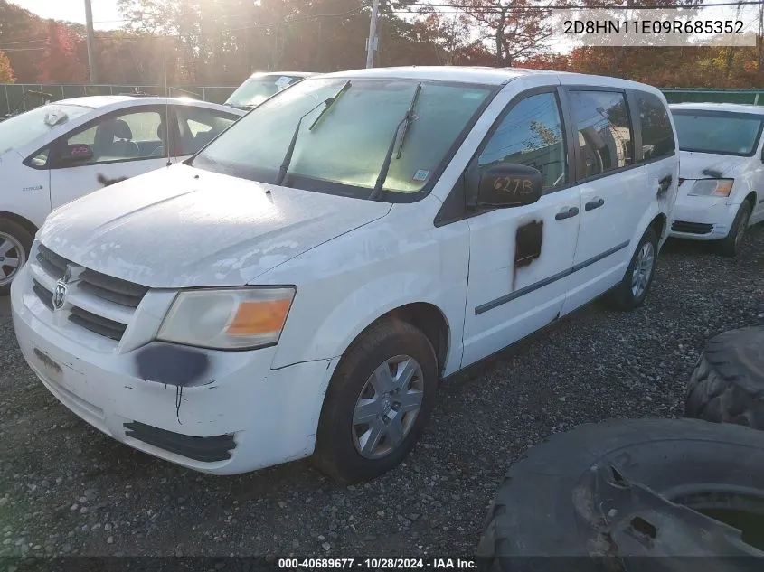 2009 Dodge Grand Caravan Cv VIN: 2D8HN11E09R685352 Lot: 40689677