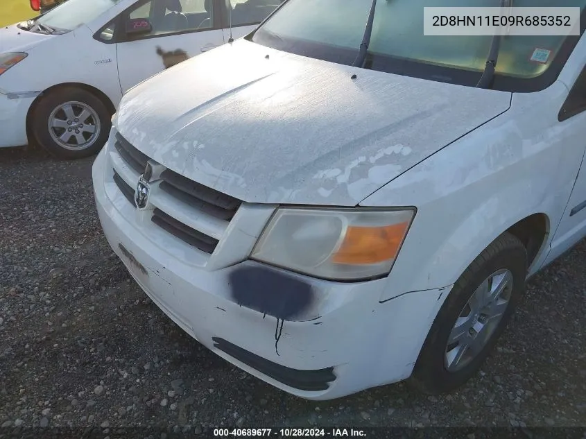 2009 Dodge Grand Caravan Cv VIN: 2D8HN11E09R685352 Lot: 40689677