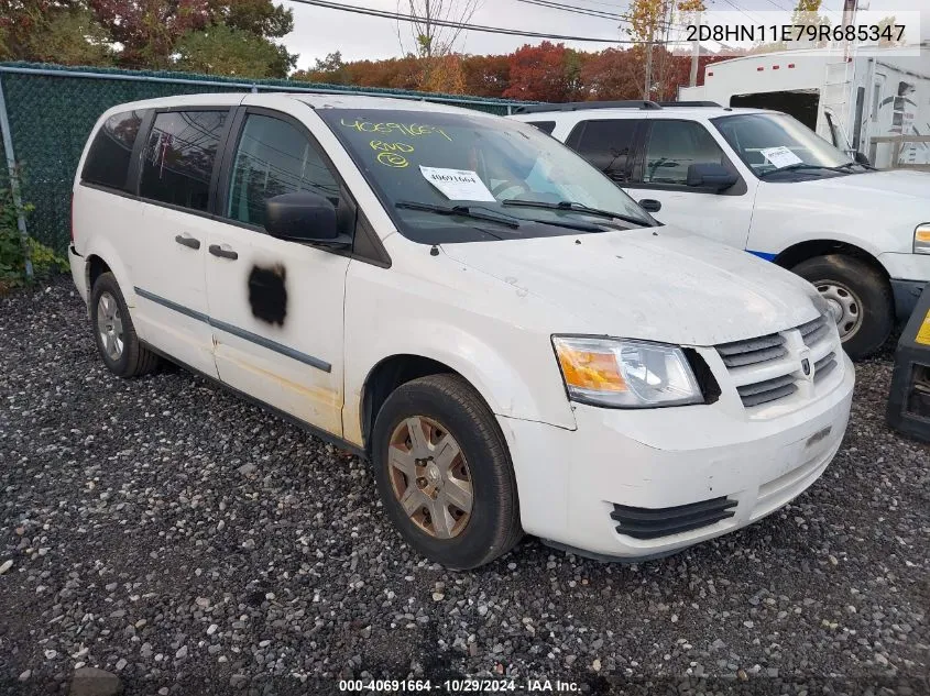 2009 Dodge Grand Caravan Cv VIN: 2D8HN11E79R685347 Lot: 40691664