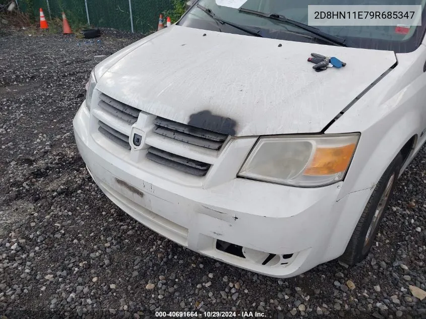 2009 Dodge Grand Caravan Cv VIN: 2D8HN11E79R685347 Lot: 40691664