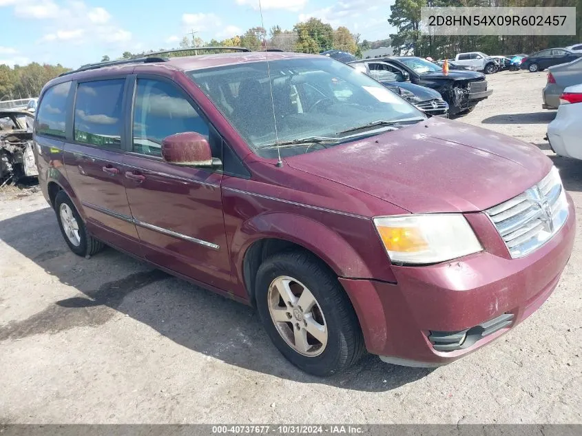 2009 Dodge Grand Caravan Sxt VIN: 2D8HN54X09R602457 Lot: 40737677