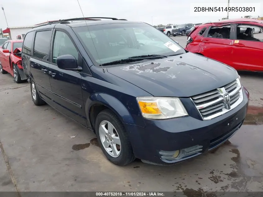 2009 Dodge Grand Caravan Sxt VIN: 2D8HN54149R503801 Lot: 40752018