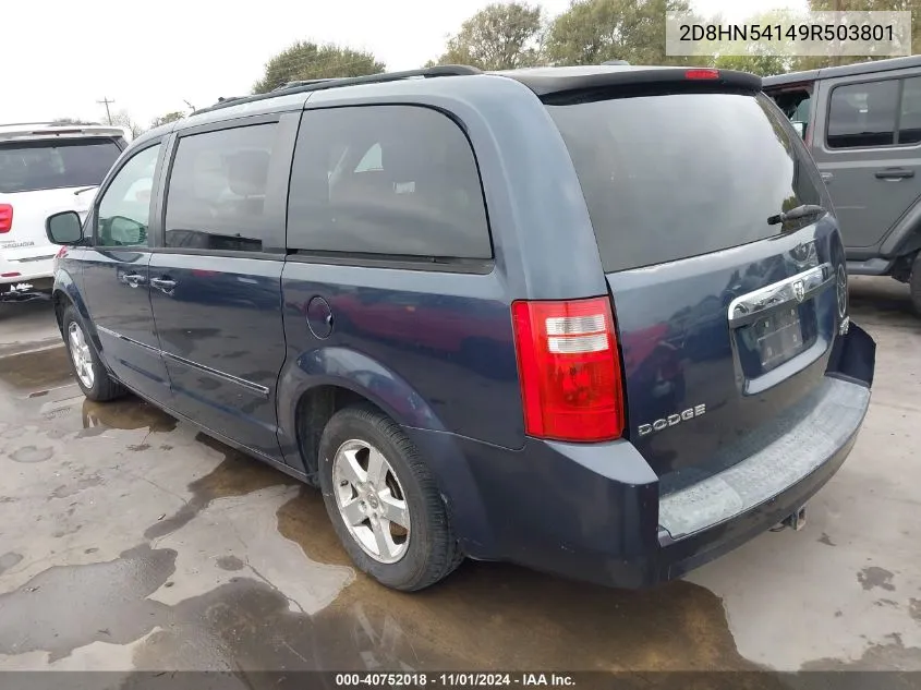 2009 Dodge Grand Caravan Sxt VIN: 2D8HN54149R503801 Lot: 40752018