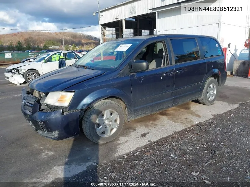 1D8HN44E89B512321 2009 Dodge Grand Caravan Se