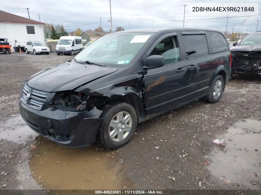 2009 Dodge Grand Caravan Se VIN: 2D8HN44EX9R621848 Lot: 40823081