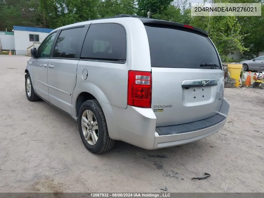 2D4RN4DE4AR276021 2010 Dodge Grand Caravan Se