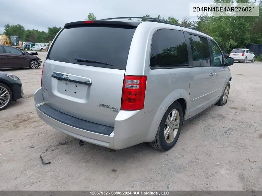 2D4RN4DE4AR276021 2010 Dodge Grand Caravan Se