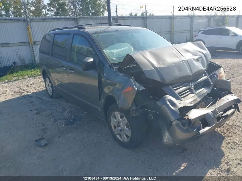 2010 Dodge Grand Caravan Se VIN: 2D4RN4DE4AR256528 Lot: 12105434