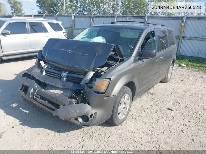 2010 Dodge Grand Caravan Se VIN: 2D4RN4DE4AR256528 Lot: 12105434