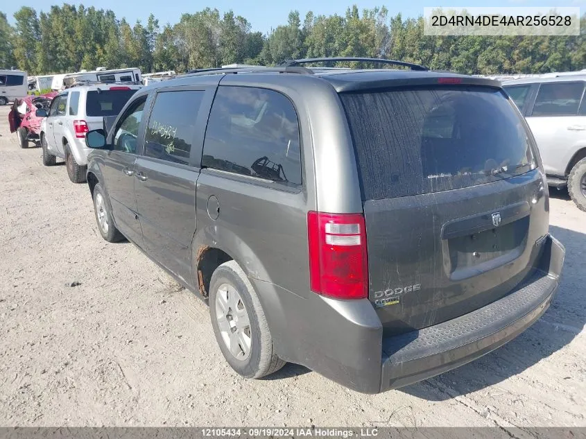 2010 Dodge Grand Caravan Se VIN: 2D4RN4DE4AR256528 Lot: 12105434