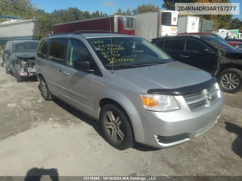 2010 Dodge Grand Caravan VIN: 2D4RN4DR3AR157277 Lot: 12119392