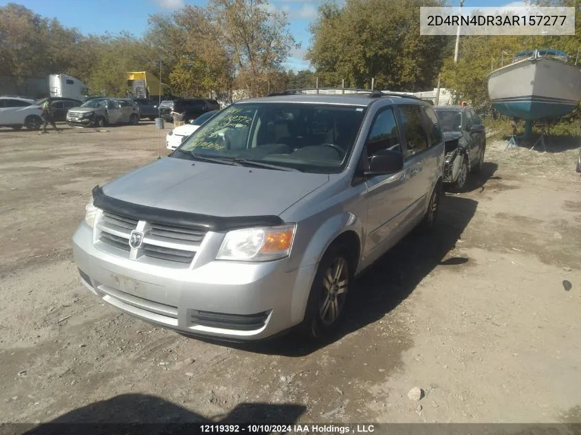 2010 Dodge Grand Caravan VIN: 2D4RN4DR3AR157277 Lot: 12119392