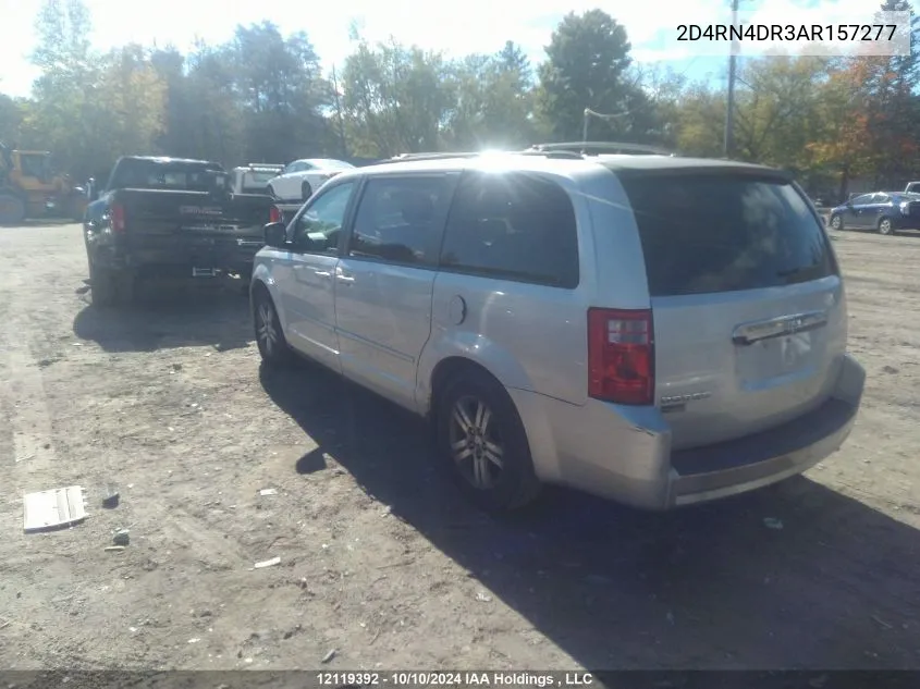 2010 Dodge Grand Caravan VIN: 2D4RN4DR3AR157277 Lot: 12119392