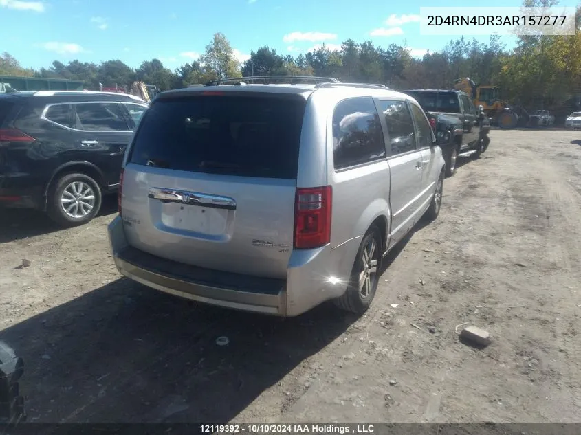 2010 Dodge Grand Caravan VIN: 2D4RN4DR3AR157277 Lot: 12119392