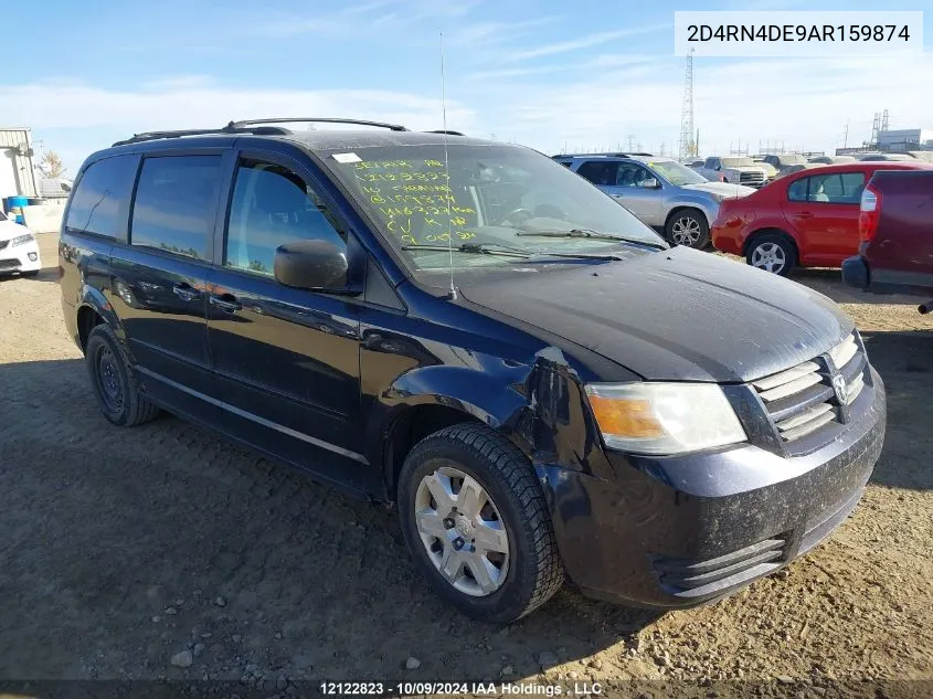 2010 Dodge Grand Caravan Se VIN: 2D4RN4DE9AR159874 Lot: 12122823