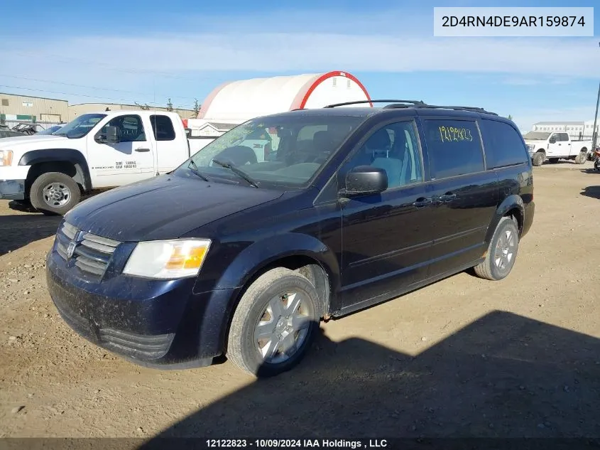 2010 Dodge Grand Caravan Se VIN: 2D4RN4DE9AR159874 Lot: 12122823