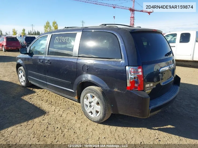 2010 Dodge Grand Caravan Se VIN: 2D4RN4DE9AR159874 Lot: 12122823