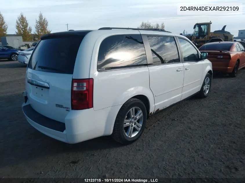 2D4RN4DEXAR292109 2010 Dodge Grand Caravan Se