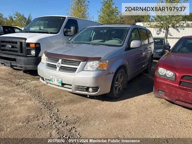 2010 Dodge Grand Caravan Sxt VIN: 2D4RN4DX8AR197937 Lot: 20175650