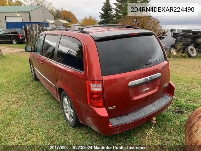 2010 Dodge Grand Caravan Se VIN: 2D4RN4DEXAR224490 Lot: 20177698