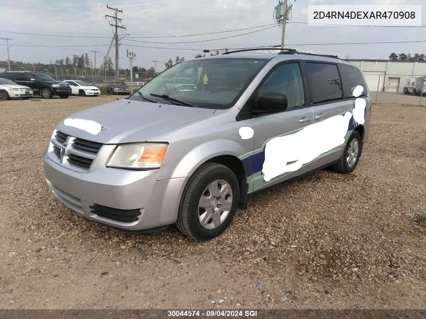 2D4RN4DEXAR470908 2010 Dodge Grand Caravan Se