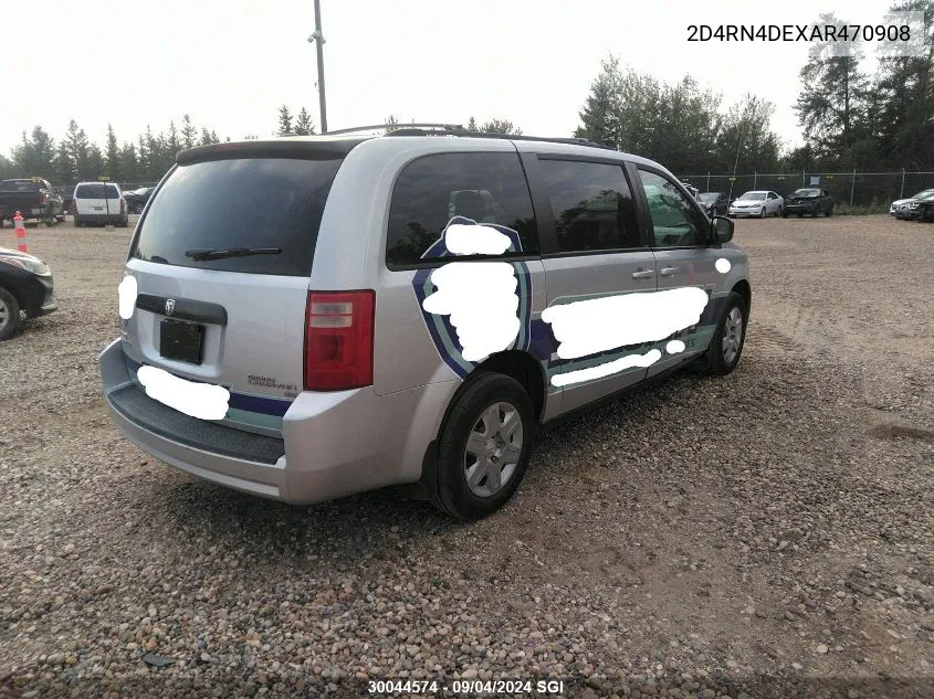 2010 Dodge Grand Caravan Se VIN: 2D4RN4DEXAR470908 Lot: 30044574