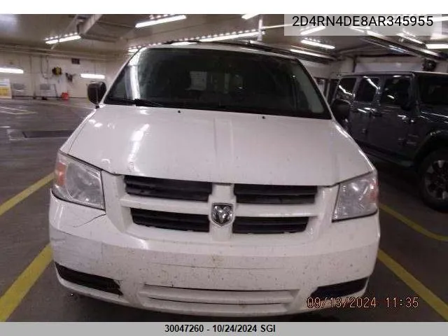 2D4RN4DE8AR345955 2010 Dodge Grand Caravan Se