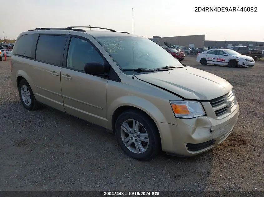 2010 Dodge Grand Caravan Se VIN: 2D4RN4DE9AR446082 Lot: 30047448