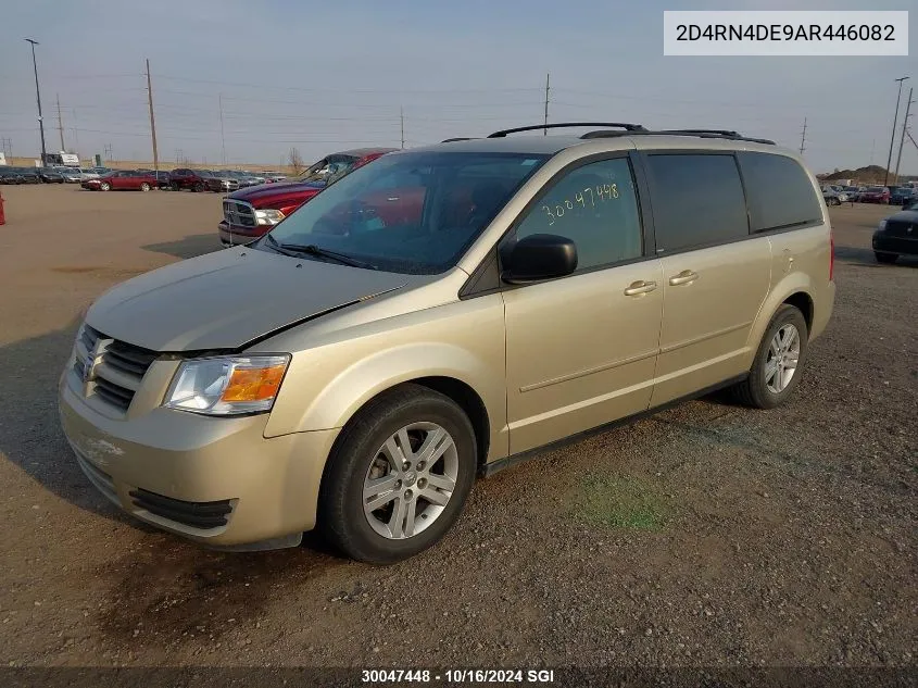 2010 Dodge Grand Caravan Se VIN: 2D4RN4DE9AR446082 Lot: 30047448