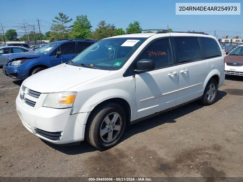 2010 Dodge Grand Caravan Se VIN: 2D4RN4DE4AR254973 Lot: 39455006