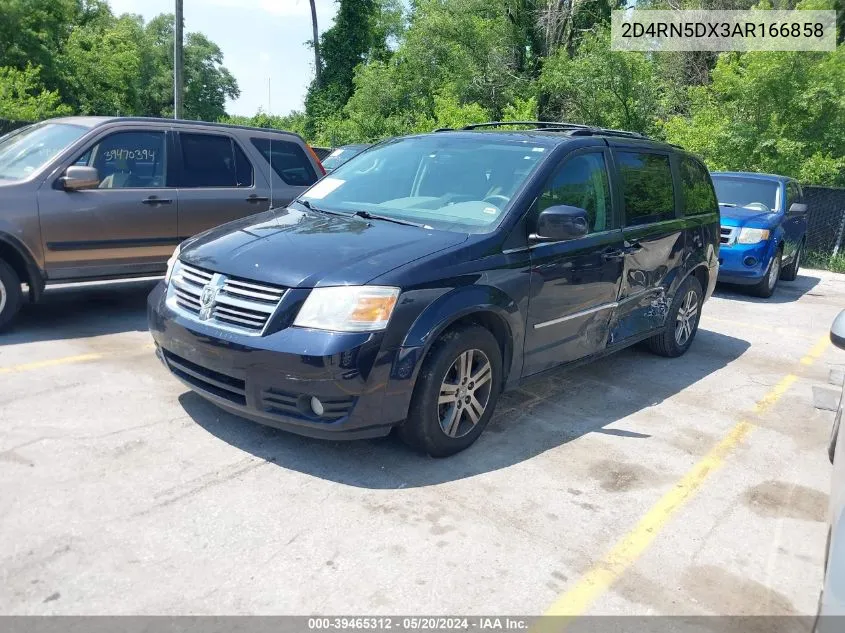 2010 Dodge Grand Caravan Sxt VIN: 2D4RN5DX3AR166858 Lot: 39465312