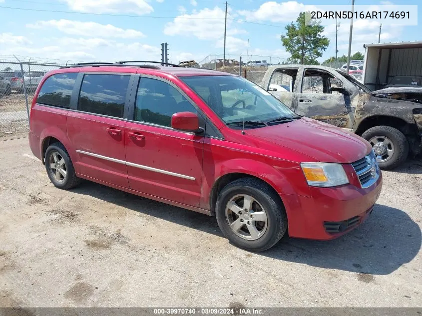 2D4RN5D16AR174691 2010 Dodge Grand Caravan Sxt