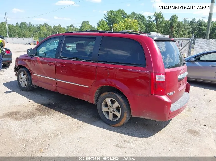 2D4RN5D16AR174691 2010 Dodge Grand Caravan Sxt