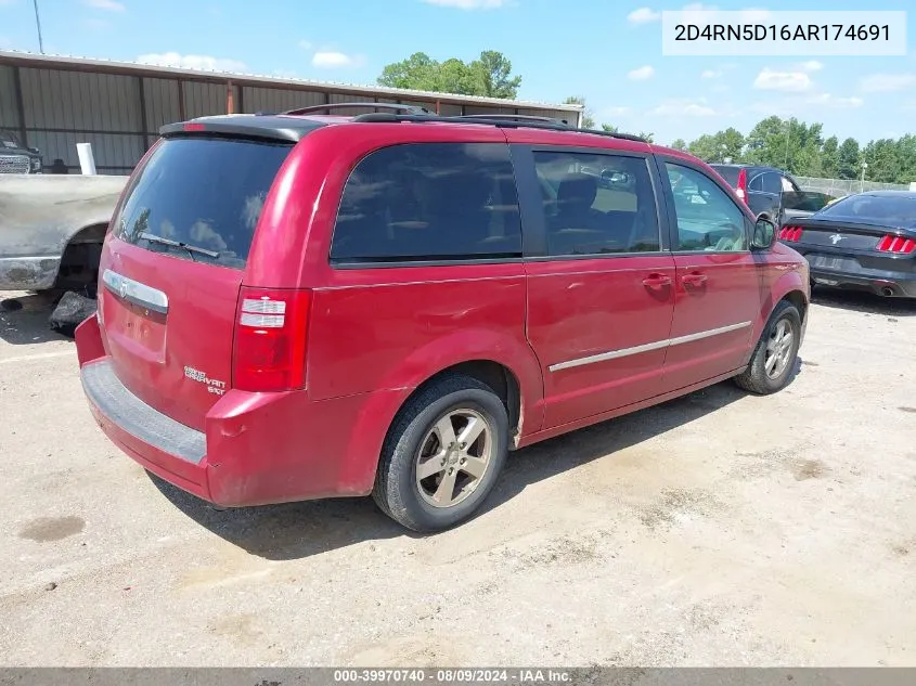 2D4RN5D16AR174691 2010 Dodge Grand Caravan Sxt