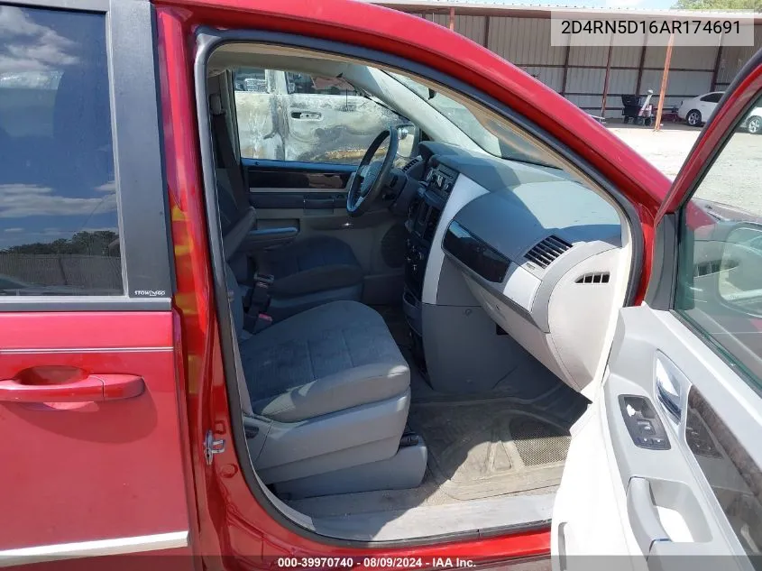 2010 Dodge Grand Caravan Sxt VIN: 2D4RN5D16AR174691 Lot: 39970740