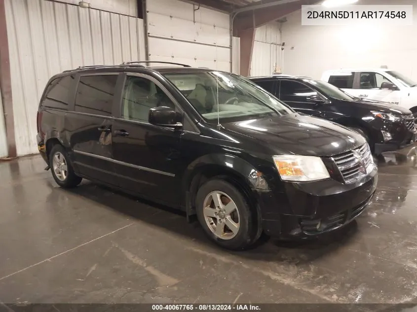 2D4RN5D11AR174548 2010 Dodge Grand Caravan Sxt